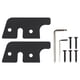 thumbnail image 1 of Clips para visera aleación aluminio compatibles con JK 18 Gladiator JT 20-23, 1 of 4