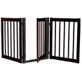 thumbnail image 1 of Dynamic Accents 42424 - 32 Inch 3 Panel Walk-Through Free Standing EZ Gate - Black, 1 of 1