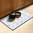 thumbnail image 3 of Seahorse Fish Ocean Dog Food Mat – Marine Creatures Pet Feeding Mat 17x30, Non-Slip, Absorbent, Quick Dry, Waterproof, Easy Clean, 3 of 7