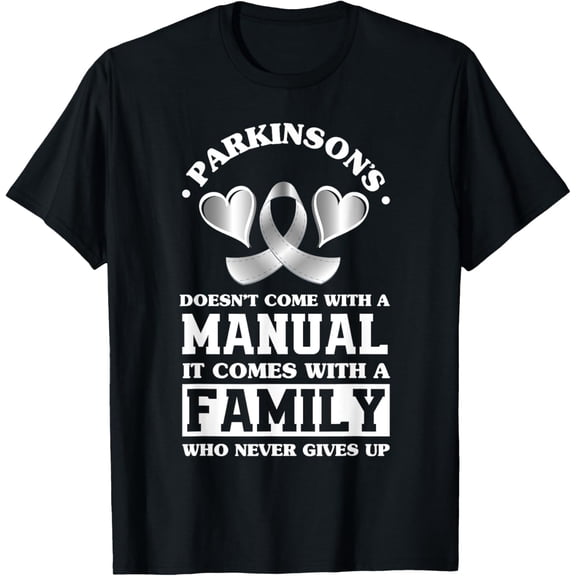 Parkinsons Disease Family Support Parkinson's Awareness T-Shirt