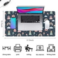 thumbnail image 5 of Long Mouse Pads for Desk,Dark Blue Princess Castle Carriage Desk Mats on Top Of Desks, Desk Mouse Pad Extra Large with 3mm Non-Slip Base and Stitched Edge for Gaming,Work,Home 31.5"x15.7", 5 of 5