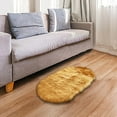 thumbnail image 5 of Tahtuvzn Home Decor Soft Faux Sheepskin Area Rugs for Bedroom Floor Carpet Rug Bedside Rugs, 5 of 6