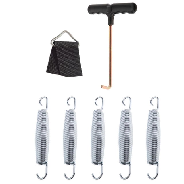 Langgg Ressort de Trampoline Matériel de Réparation en Alliage Premium Pièces de Trampoline Lourdes Ressort 13.5cm