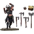 thumbnail image 2 of Diablo IV 7 Inch Static Figure Common Wave 1 - Death Blow Barbarian, 2 of 2
