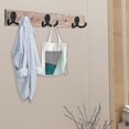 thumbnail image 3 of 10 Pack Duty Double Coat Hook Mount With 20 Screws Retro Double Coat Hook Utility Hook, 3 of 5