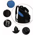 thumbnail image 4 of ZHAOCHENG Mochila para Perros con Bolsillos Laterales Mochila Plegable para Perros y Gatos Cápsula Espacial Mochila de Transporte portátil Bolsa para Mascotas Mochila de Viaje Transpirable para Perros, 4 of 5