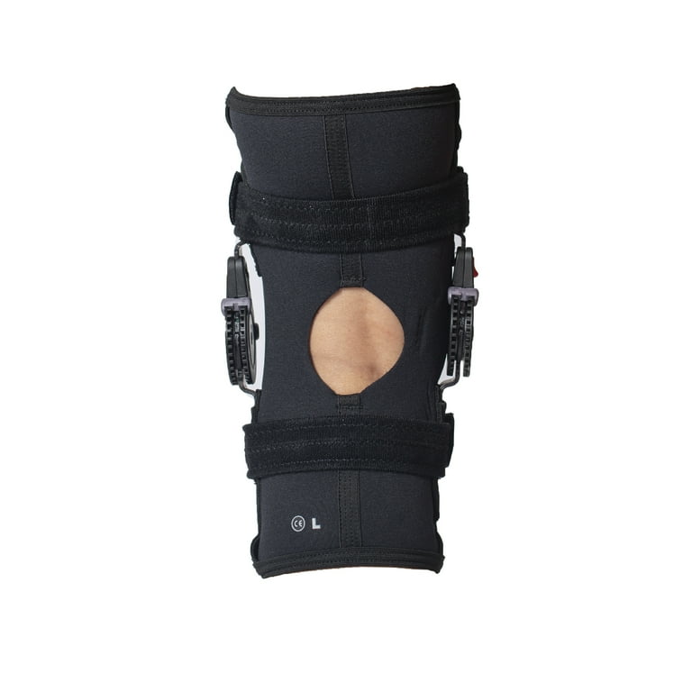 Breg Recover Knee Brace, Short, Neoprene, Open Back, Wraparound (Large) 