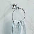 thumbnail image 3 of Towel ring, polished chrome, 3 of 5