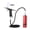 TM80S Red F, variant on Portable Airbrush Kit with Gravity Trigger Type Spray Gun for Art Model Body Paint Artist Makeup Nail Tattoos Cake Tools