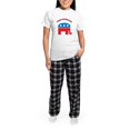 thumbnail image 5 of CafePress - Proud Republican Women's Light Pajamas - Women's Short Sleeve Print T-Shirt and Pants Light Cotton Pajama Set, 5 of 7