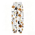 thumbnail image 3 of White Wide Leg Lounge Pants Stretch Drawstring Lounge Pants, Soft Casual Wide Leg Pjs Sleep Bottoms M, 3 of 3