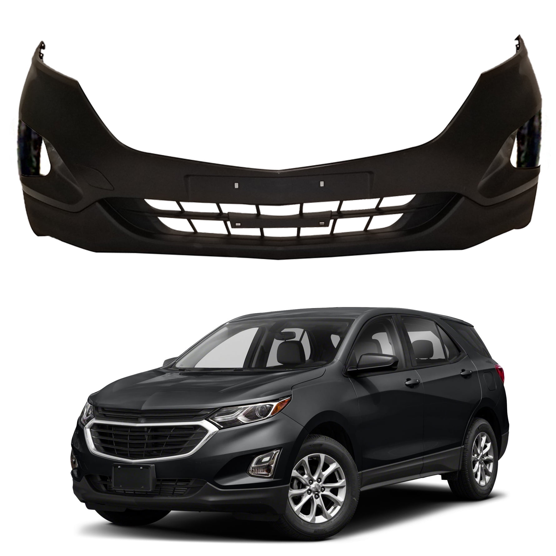 LeBra Front End Bra Cover For 2018-2021 Chevy Equinox – Black