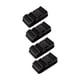 thumbnail image 2 of 4x Corturas de equipaje Cinturas de viaje conector para bolsa de equipaje Sostiene la maleta juntas Corturas de fijación de fijación Cinturas de embal Negro, 2 of 9