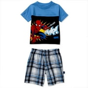 Marvel - Infant Boys' Spiderman Webslinger 2-Piece Shorts Set