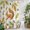 Auburn, Sage, variant on Thanksgiving Shower Curtain - Water Repellent Fabric Shower Curtains Washable, Fall Squirrel Green Orange Leaves Cones Decorative Polyester Cloth Bathroom Curtains Modern Bath Decor 72"x84"