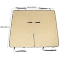 thumbnail image 4 of Pet Cars Seat Cover Rear Back Seat Boot Cover Hammock Design Pet Dog Cats Protector Mat Liner with Adjustable Buckle(Beige) (Color : Beige), 4 of 8