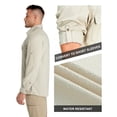 thumbnail image 3 of Camisa de manga larga para hombre de 33.000 pies con protección solar UPF 50+, color caqui, 3 of 8