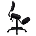 thumbnail image 4 of Scranton & Co Chaise de Bureau Ergonomique Mobile à Genoux en Noir, 4 of 5
