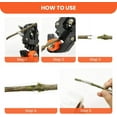 thumbnail image 5 of XIHAMA Garden Professional Grafting Cutting Tool, 2025 New 2 in 1 Plant Grafting Scissors, Heavy Duty Pruning Shears Trimming Fruit Tree Pruning Tools, 5 of 7