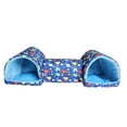 thumbnail image 2 of DOLITY Guinea Pig Tunnel Bedding Hamster Hideout for Chinchilla Small Pets Squirrel Blue, 2 of 9