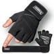 thumbnail image 1 of Guantes de entrenamiento Trideer para hombre, levantamiento de pesas, con muñequera, 1 of 7