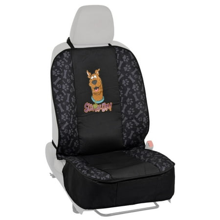 Scooby-Doo Waterproof Front Dog Car Seat Cover, Black