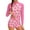 Pink, variant on Avrnliq Girls Strawberry Print Long Sleeve Rash Guard Swim Set, UPF Sun Protection Two Piece Swimsuit with High Waisted Boyshorts for Girls 8-15 Years, Pink,Size 12-13T