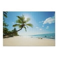 thumbnail image 2 of Tropical Beach with Palm Photography A-90825 (19x27 inches, Premium 500 Piece Jigsaw Puzzle for Adults and Family, Made in USA), 2 of 4