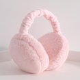 thumbnail image 1 of Orejeras de para mujer, niños, nieve, esquí, cubierta más cálida, accesorios de invierno, auriculares cálidos, vellón grueso para frío Rosa Yinane Calentador de orejas de invierno, 1 of 8