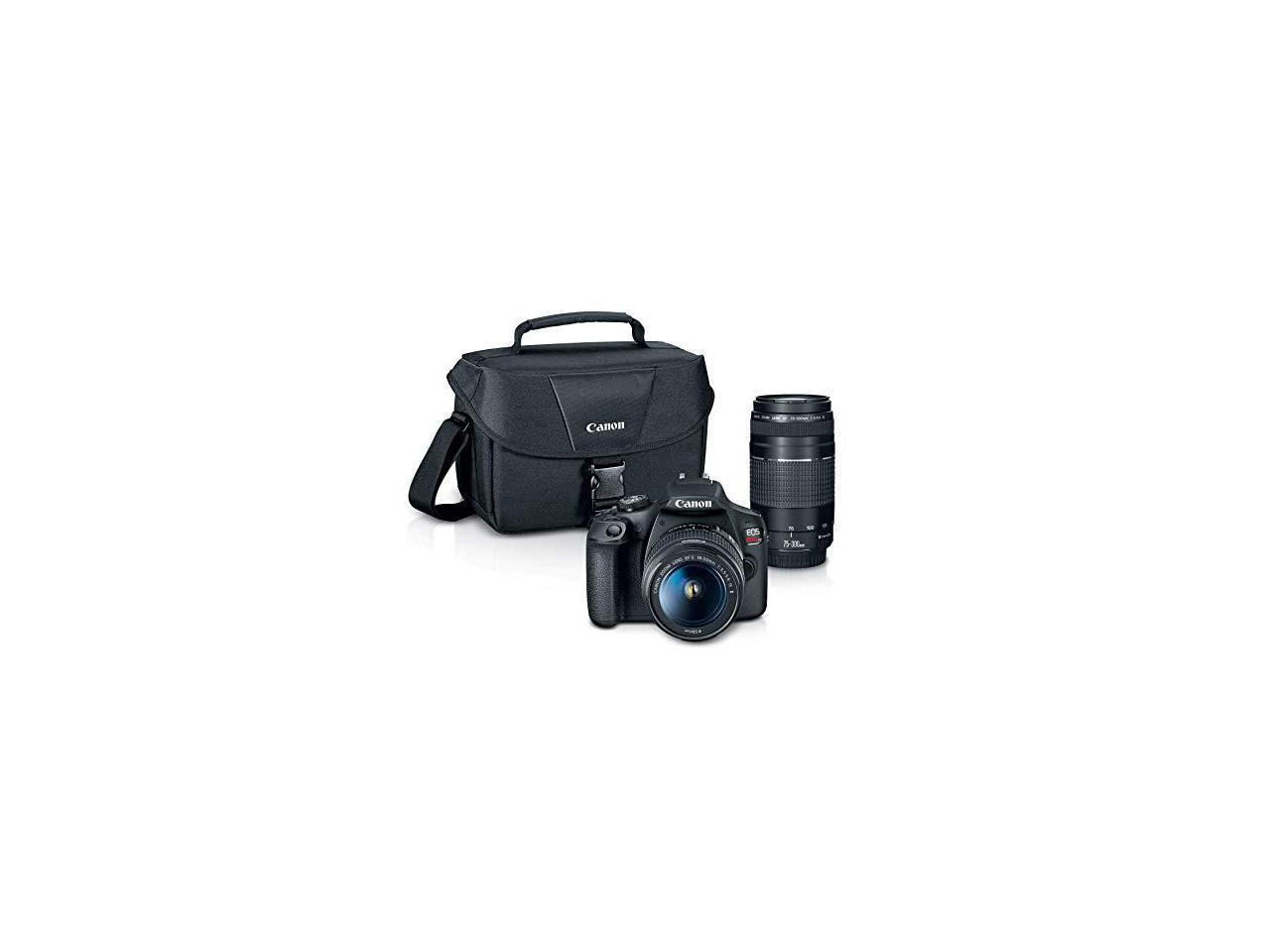 Canon EOS Rebel T7 EF18-55mm + EF 75-300mm Double Zoom KIT T7 EF18-55mm + EF 75-300mm Double Zoom KIT - image 19 of 20