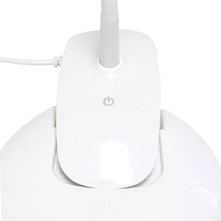 Simple Designs - Flexi LED Rounded Clip Light - Gray
