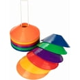 thumbnail image 2 of Champion Sports Flexible Saucer Field Cone for Sports and Athletics, Pack of 48, Assorted - 7.5", 7.5 Inch Diameter, 2 of 5