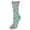Sea Green/Gray, variant on Size  one size Women's Damask Floral Wool Blend Socks
