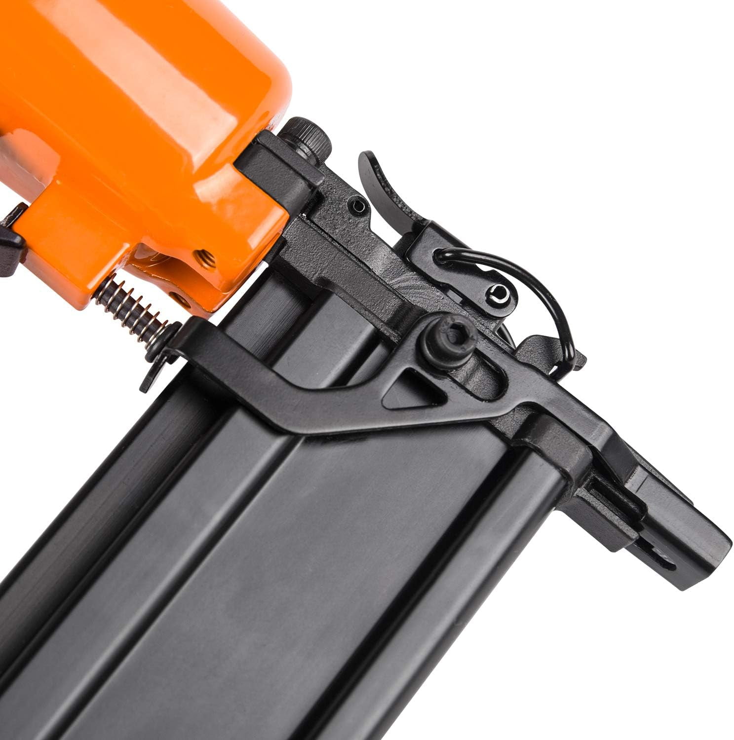 Pneumatic Brad Nailer, 2 in 1 Nail Gun Staple Gun Fires 18 Gauge 2 Inch Brad Nails and Crown 1-5/8 inch Staples with Carrying Case and Safety Glasses