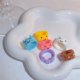 thumbnail image 4 of Cute Smile Cat Resin Ring For Wearing Dinner, 4 of 5