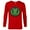 New Red, variant on Marvel Studios Secret Invasion Skrull Icon Disney+ - Long Sleeve T-Shirt for Men - Customized-Black
