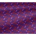 thumbnail image 5 of oneOone Viscose Jersey Fabric Leaves & Floral Block Decor Fabric Printed BTY 60 Inch Wide, 5 of 5