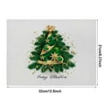 thumbnail image 3 of Oleegame 1 Pce Napperon de Table de Noël Napperons de Table Rustiques Vintage Lavables, 3 of 4