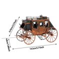 thumbnail image 4 of A Set DIY 3D Stainless Steel Metal Puzzle Adult Stereo Model Wild Carriage Drawn Carriage 3D Metal Model Kit, 4 of 8