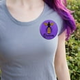 thumbnail image 2 of Queen Bee Pinback Button Pin, 2 of 4
