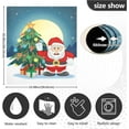 thumbnail image 3 of Coolnut Cute Santa Claus Gifts Xmas Trees Full Moon Dishwasher Magnet Cover 23"Wx26"H , Farmhouse Kitchen Dishwasher Cover Magnetic Appliance Covers Door Stickers for Kitchen Home Cabinet Decals, 3 of 6