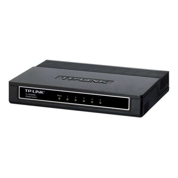 Switch de Escritorio TP-Link TL-SG1005D con 5 Puertos