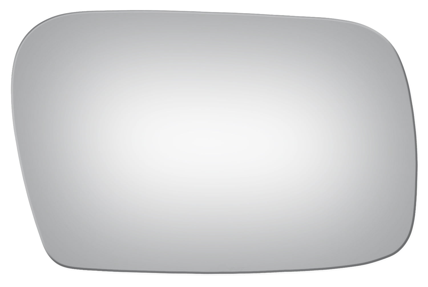 Burco 3753 Passenger Side Convex Replacement Mirror Glass for Toyota Echo