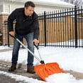 thumbnail image 4 of Heavy Duty Detachable Snow Shovel with Wide Blade & Handle for Efficient Snow Removal | 1-Piece Outdoor Plastic Shovel for Driveways & Sidewalks, 4 of 6