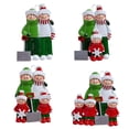 thumbnail image 3 of De Árbol De Navidad Portátil Familia Diy Nombre Sonriente Santa Claus Adornos Colgantes Para Colgar En Ramas De Árboles Ventanas 2021 Colgante Methold HA044555-03, 3 of 6