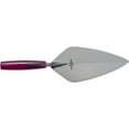 thumbnail image 4 of MARSHALLTOWN 33P11 London Brick Trowel, 11 x 4.875 Inch Masonry Finishing Tool with Plastic Handle, 4 of 8