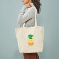 thumbnail image 3 of CafePress - Pineapple Tote Bag - Unisex Canvas Tote Bag, Beige, 1-Piece, 3 of 7