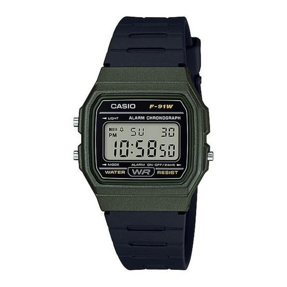 Reloj Casio Core Digital Caballero F-91WM-3ACF