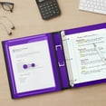 thumbnail image 5 of Staples Better 1-Inch D 3-Ring View Binder Purple (19065) 827599, 5 of 7