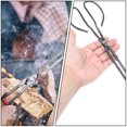 thumbnail image 4 of Shisuyan 2Pcs Extended Fireplace Tongs Outdoor Picnic Cleaning Picker Big Head Clips, 4 of 8